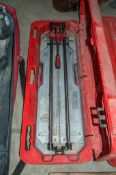 Rubi TX900 tile cutter c/w carry case 02AK0023