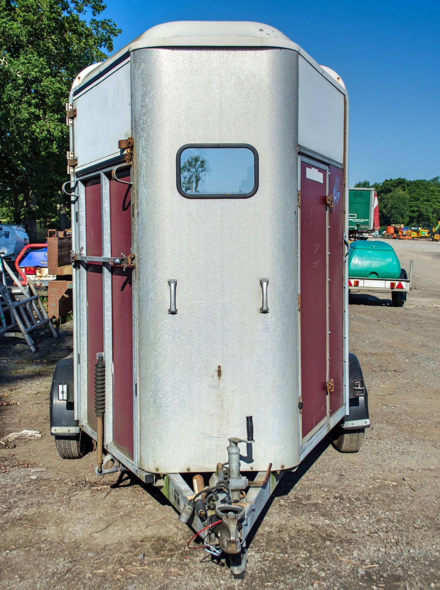 Ifor Williams HB505R Hunter horse box trailer S/N: WO238802 c/w aluminium floor ** No centre divider - Image 3 of 8