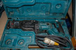 Makita JR3070T 110v reciprocating saw c/w carry case 02AP0155