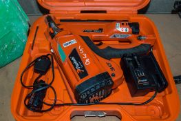 Paslode Impulse IM350+ Lithium cordless nailer c/w 2 - batteries, charger & carry case 042218076787