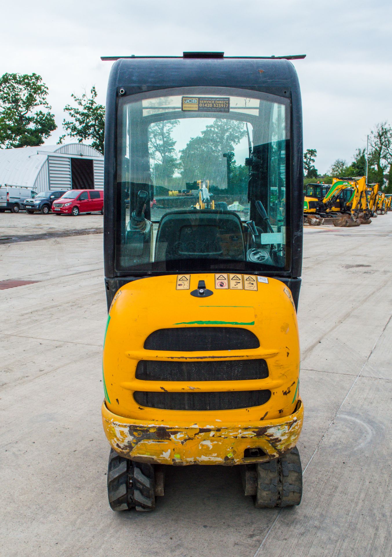 JCB 8016 CTS 1.6 tonne rubber tracked mini excavator Year: 2014 VIN No: JCB08016C02071661 Recorded - Bild 6 aus 21