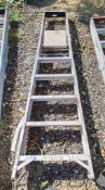 6 tread aluminium step ladder 33191410