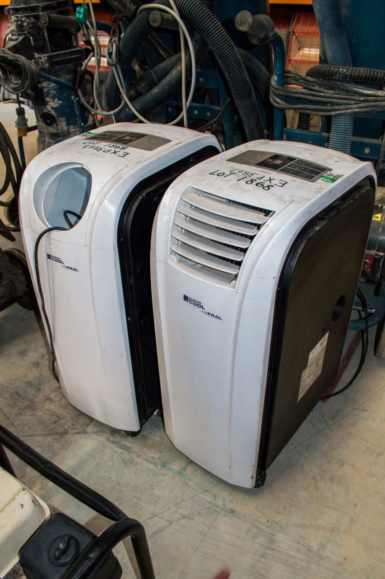2 - Fral Super Cool air conditioning units EXP3863, EXP3867