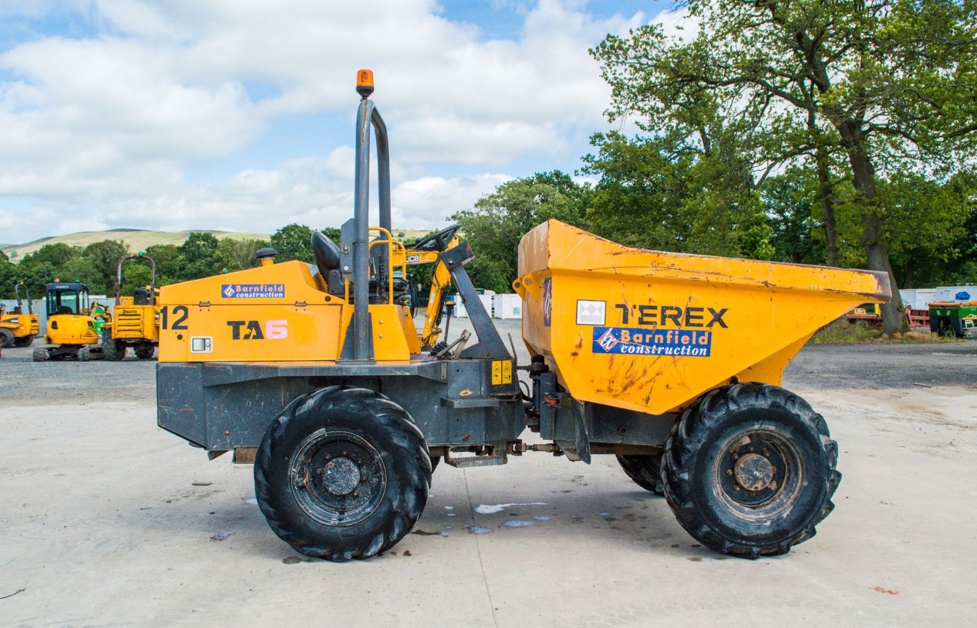 Terex TA6 6 tonne straight skip dumper Year: 2014 S/N: PH6008 Recorded Hours: 1331 - Bild 8 aus 22