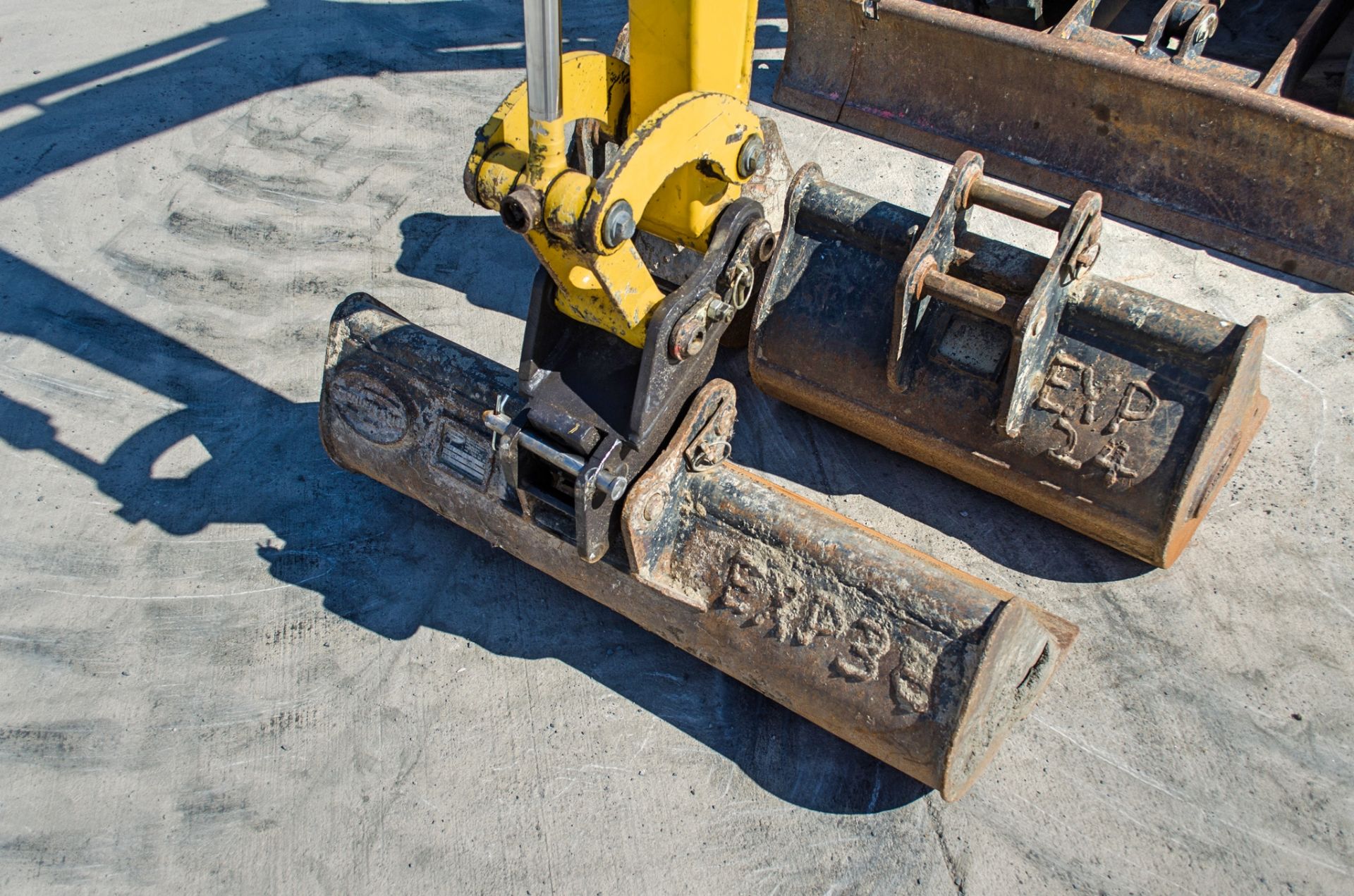 Komatsu PC14R-3HS 1.5 tonne rubber tracked mini excavator Year: 2019 S/N: F50698 Recorded Hours: - Bild 12 aus 20