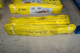2 - 3 tonne x 3 metre webbing slings ** New and unused **
