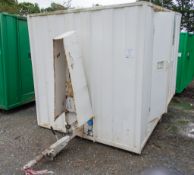 Groundhog 12 ft x 8 ft steel anti vandal mobile welfare unit Comprising of: Canteen area, toilet &