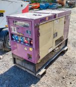 Arc Gen DF-0270K 20 kva diesel driven generator Year: 2010 S/N: 3840717 Recorded hours: 21,914