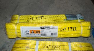 2 - 3 tonne x 3 metre webbing slings ** New and unused **
