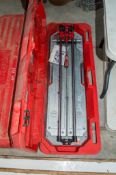 Rubi TX900 tile cutter c/w carry case 02AK0027