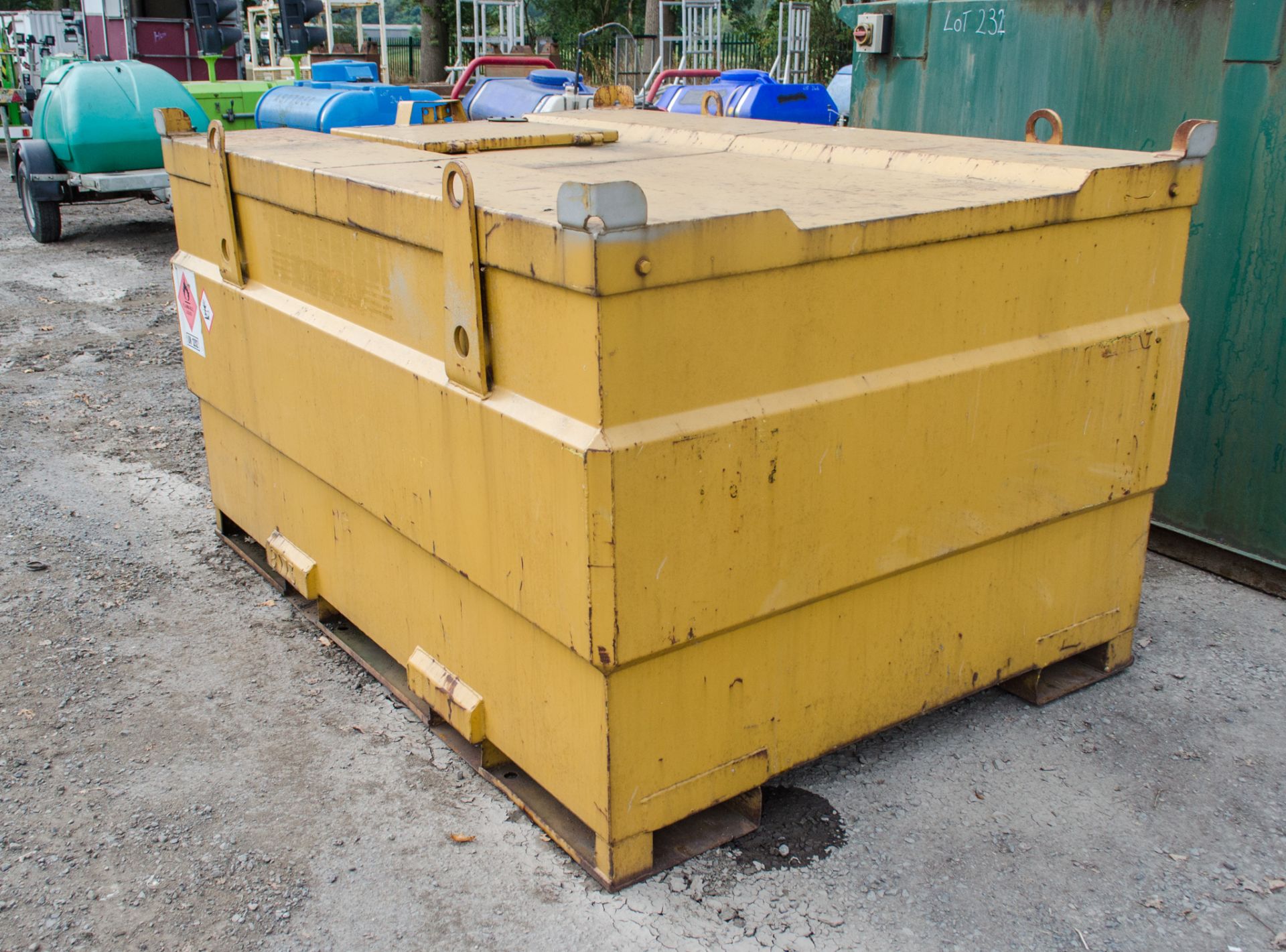 Western Cube 2944 litre static bunded fuel bowser MS7227 - Image 3 of 4