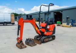 Kubota K008-3 0.8 tonne rubber tracked micro excavator Year: 2018 S/N: 31099 Recorded Hours: 657