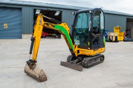 JCB 8016 CTS 1.6 tonne rubber tracked mini excavator Year: 2014 VIN No: JCB08016C02071661 Recorded