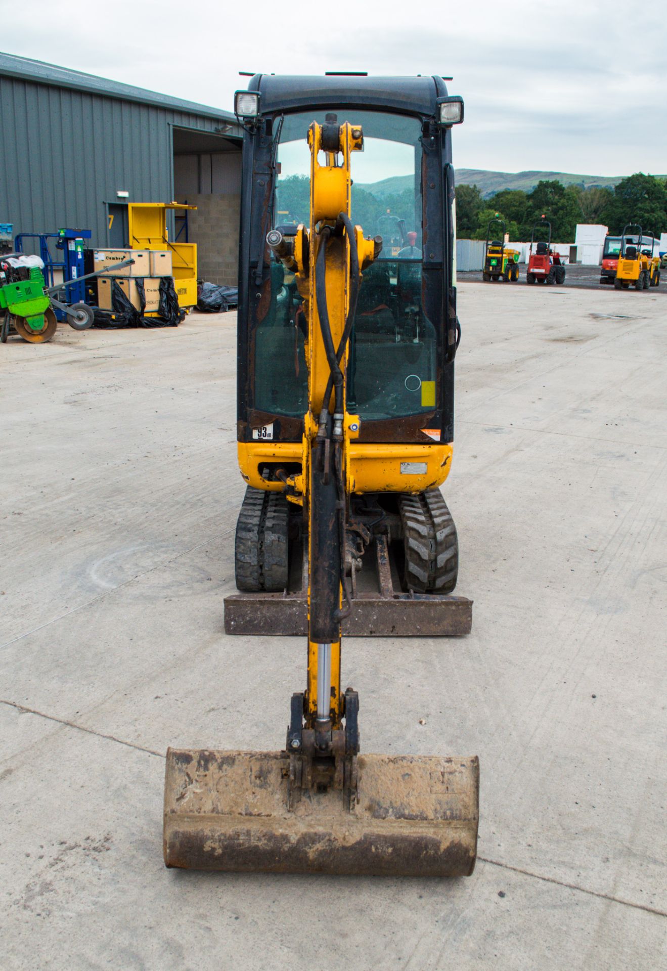 JCB 8016 CTS 1.6 tonne rubber tracked mini excavator Year: 2014 VIN No: JCB08016C02071661 Recorded - Bild 5 aus 21