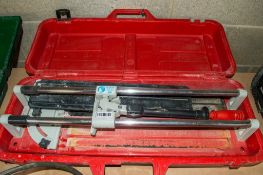 Tile cutter c/w carry case