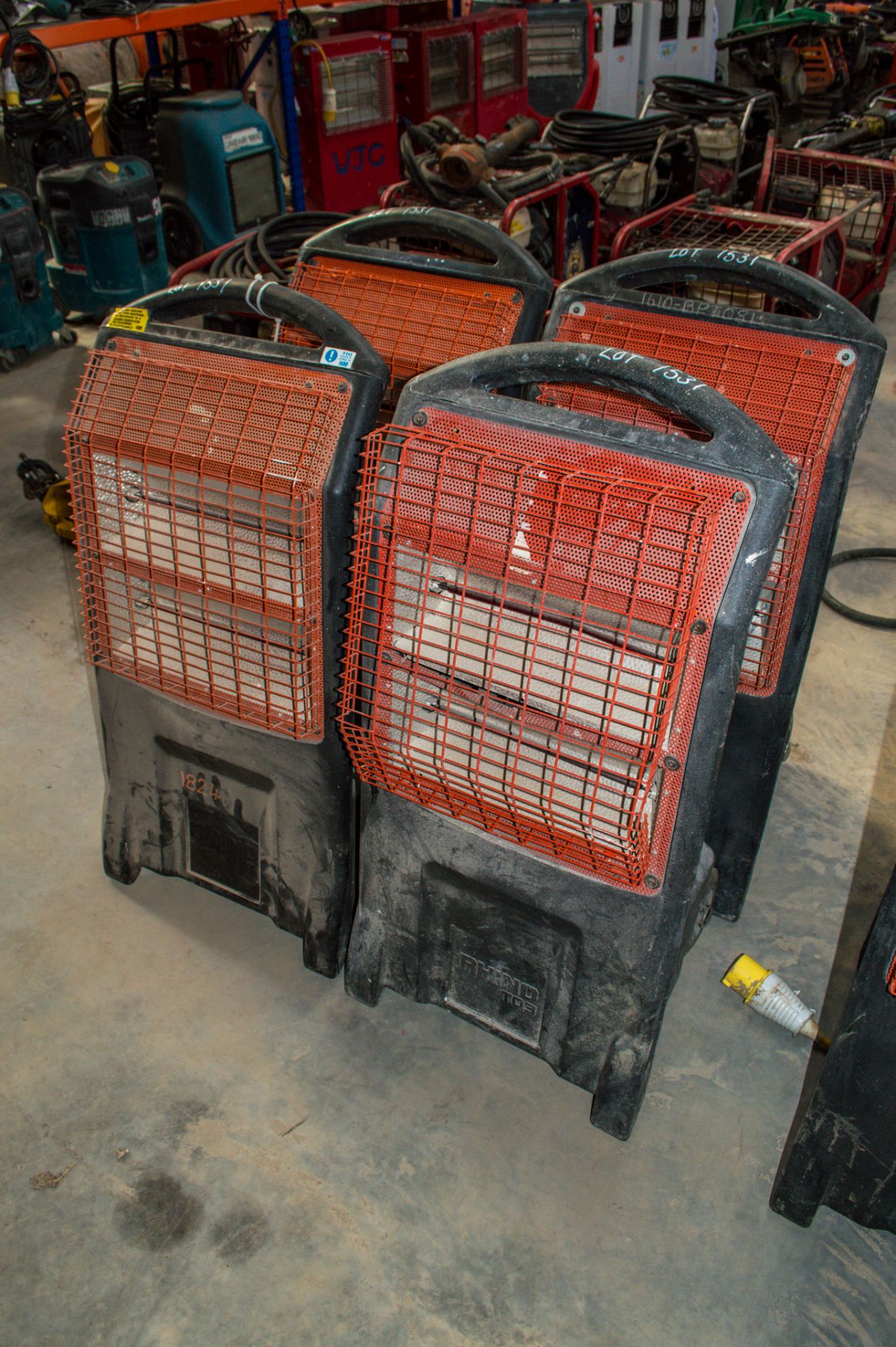 4 - Rhino TQ3 infra red heaters