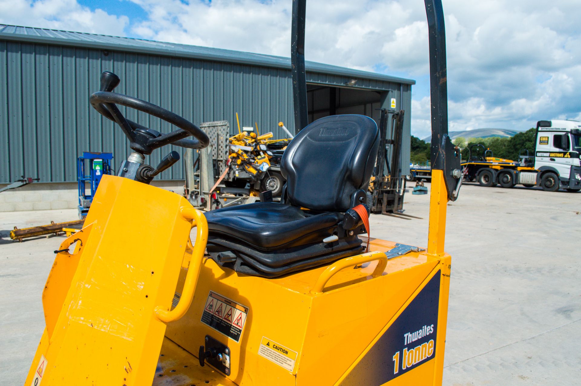 Thwaites 1 tonne hi tip dumper Year: 2018 S/N: E3612 Recorded hours: 523 XL1807006 - Bild 17 aus 22