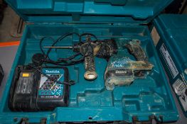 Makita DHR242 18v cordless SDS rotary hammer drill c/w charger & carry case MAK1475 ** No