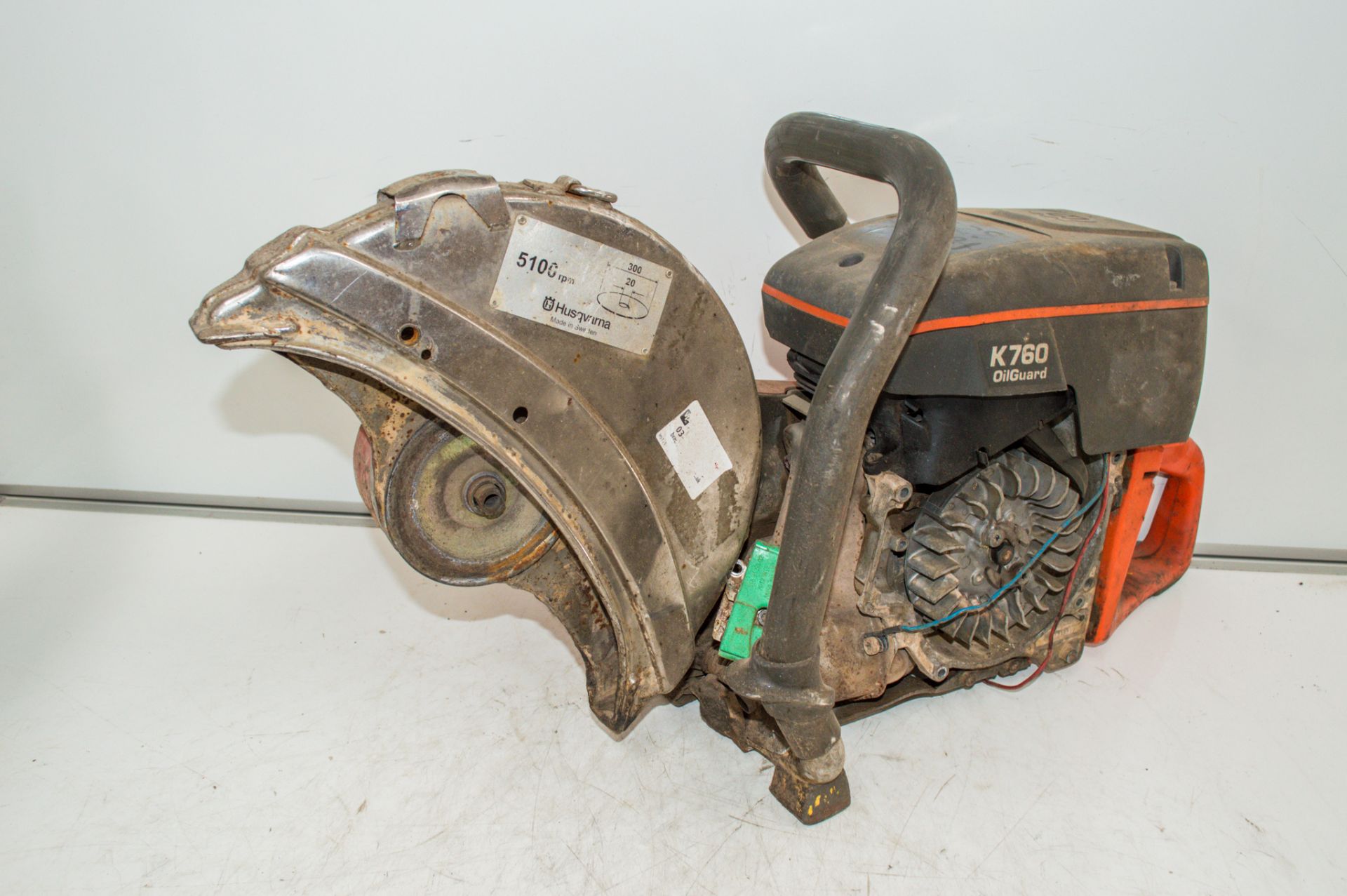 Husqvarna K760 petrol driven cut off saw ** Pull cord assembly missing ** 18128296