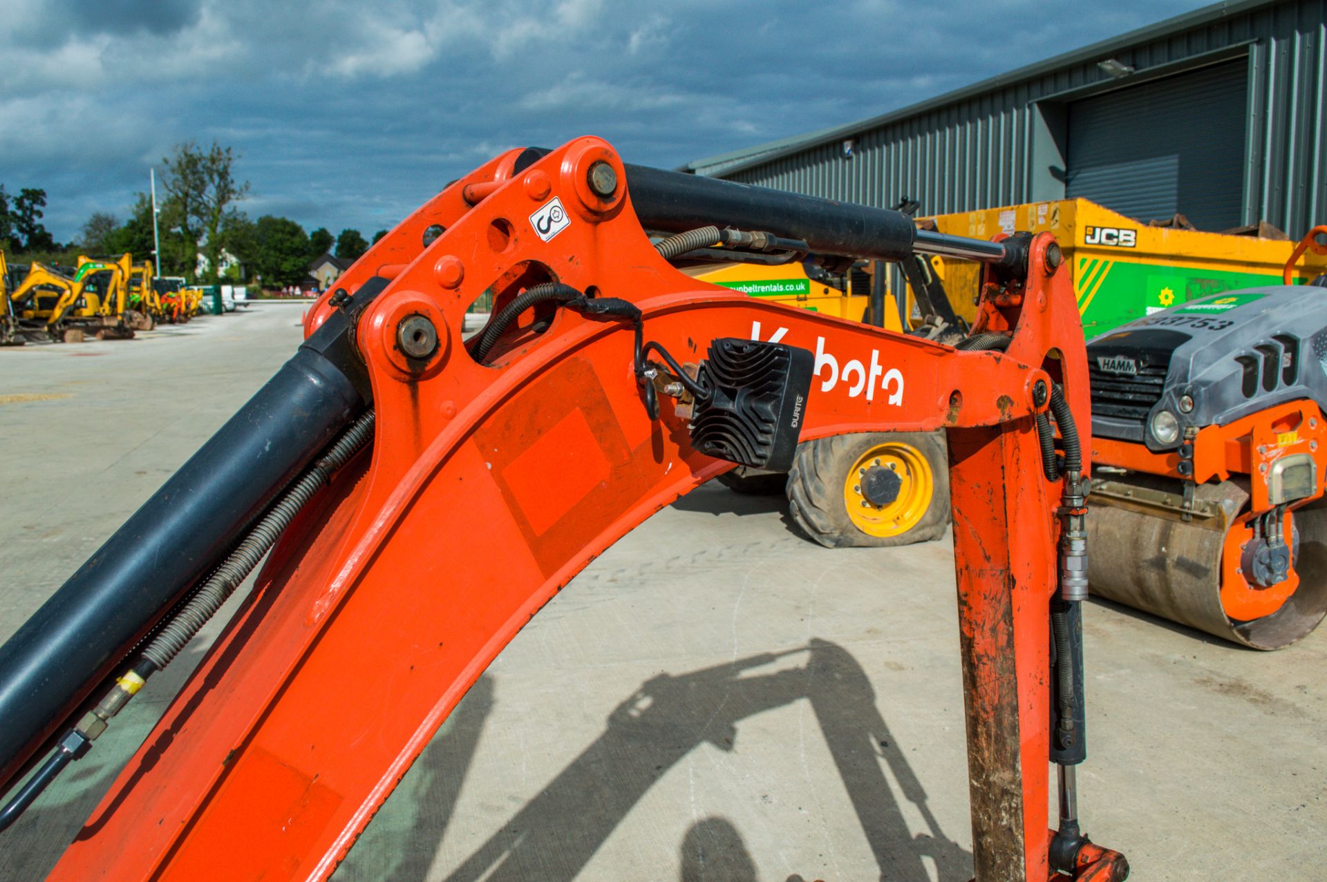 Kubota KX016-4 1.6 tonne rubber tracked mini excavator Year: 2014 S/N: 57612 Recorded Hours: 2624 - Image 11 of 19