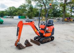 Kubota KX008-3 0.8 tonne rubber tracked micro excavator Year: 2018 S/N: 31085 Recorded Hours: 1156