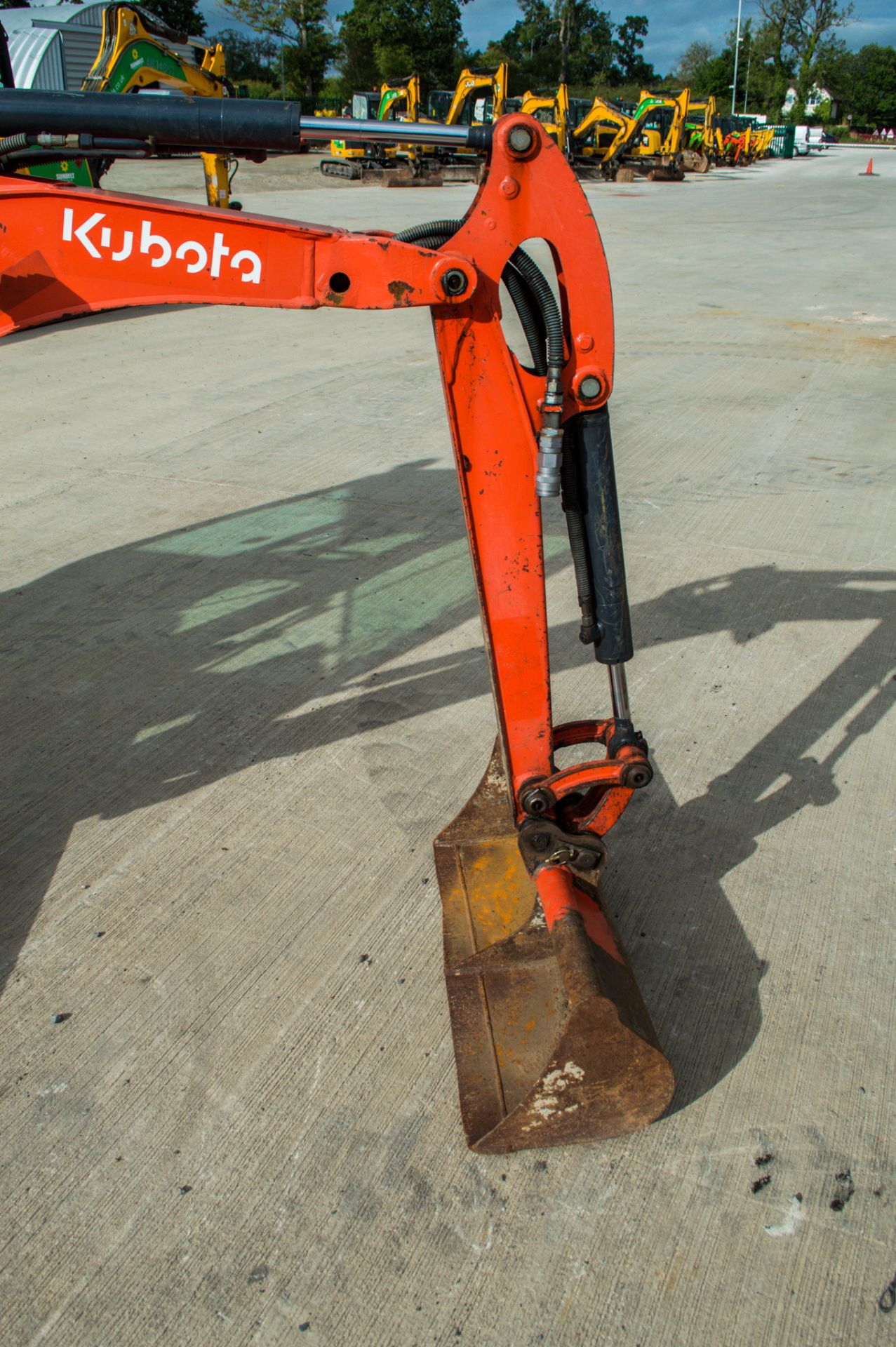 Kubota KX016-4 1.6 tonne rubber tracked mini excavator Year: 2014 S/N: 57612 Recorded Hours: 2624 - Image 12 of 19