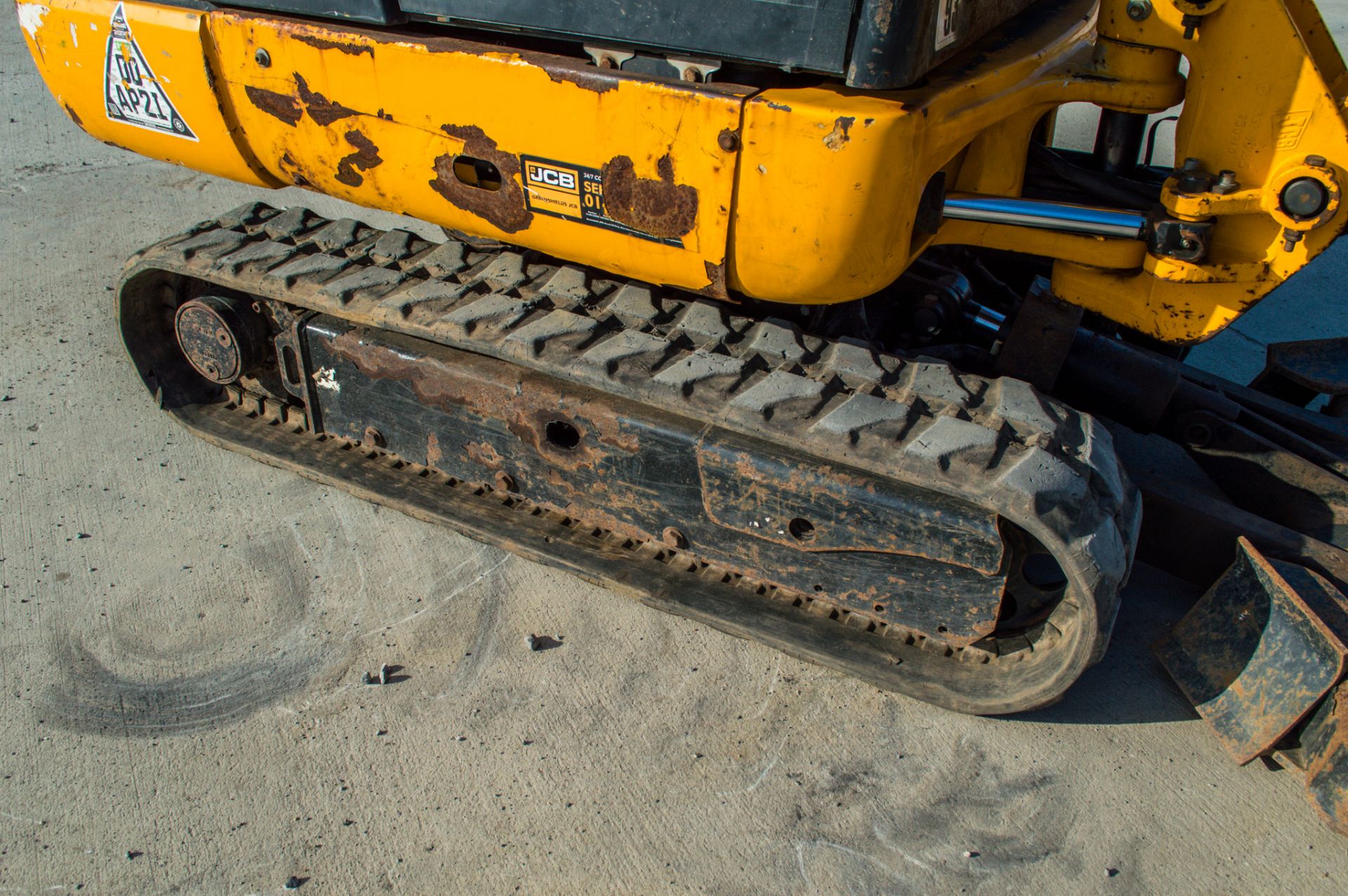 JCB 8018cts 1.8 tonne rubber tracked mini excavator Year: 2016 S/N: 97411 Recorded Hours: 1603 - Image 10 of 19