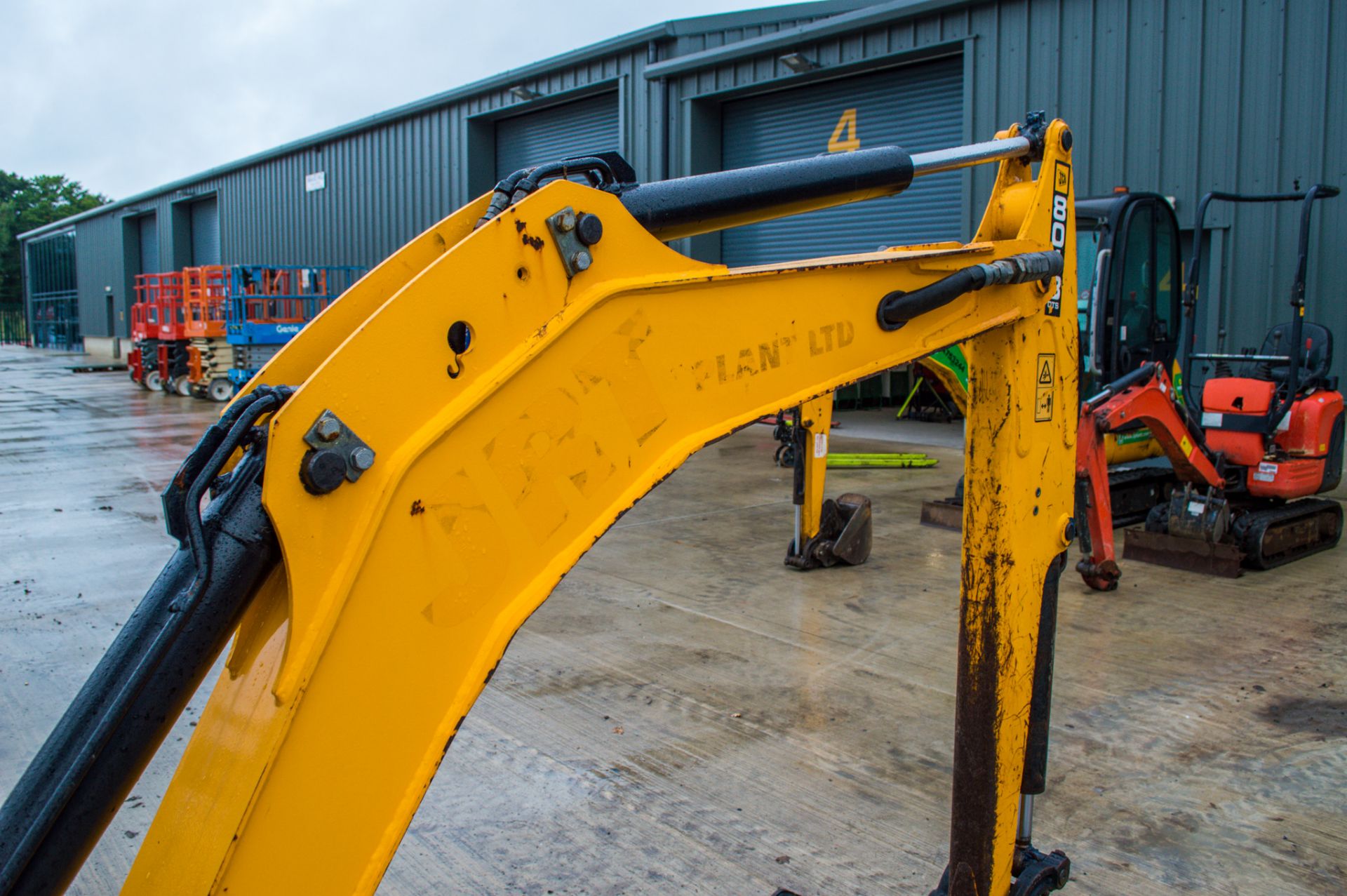JCB 8018 CTS 1.8 tonne rubber tracked mini excavator Year: 2015  S/N: 34636 Recorded Hours: 1780 - Image 11 of 23