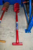 Manual post hole auger