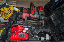Milwaukee M18 FMDP 18v cordless magnetic drill c/w 1 battery, charger and carry case A860815