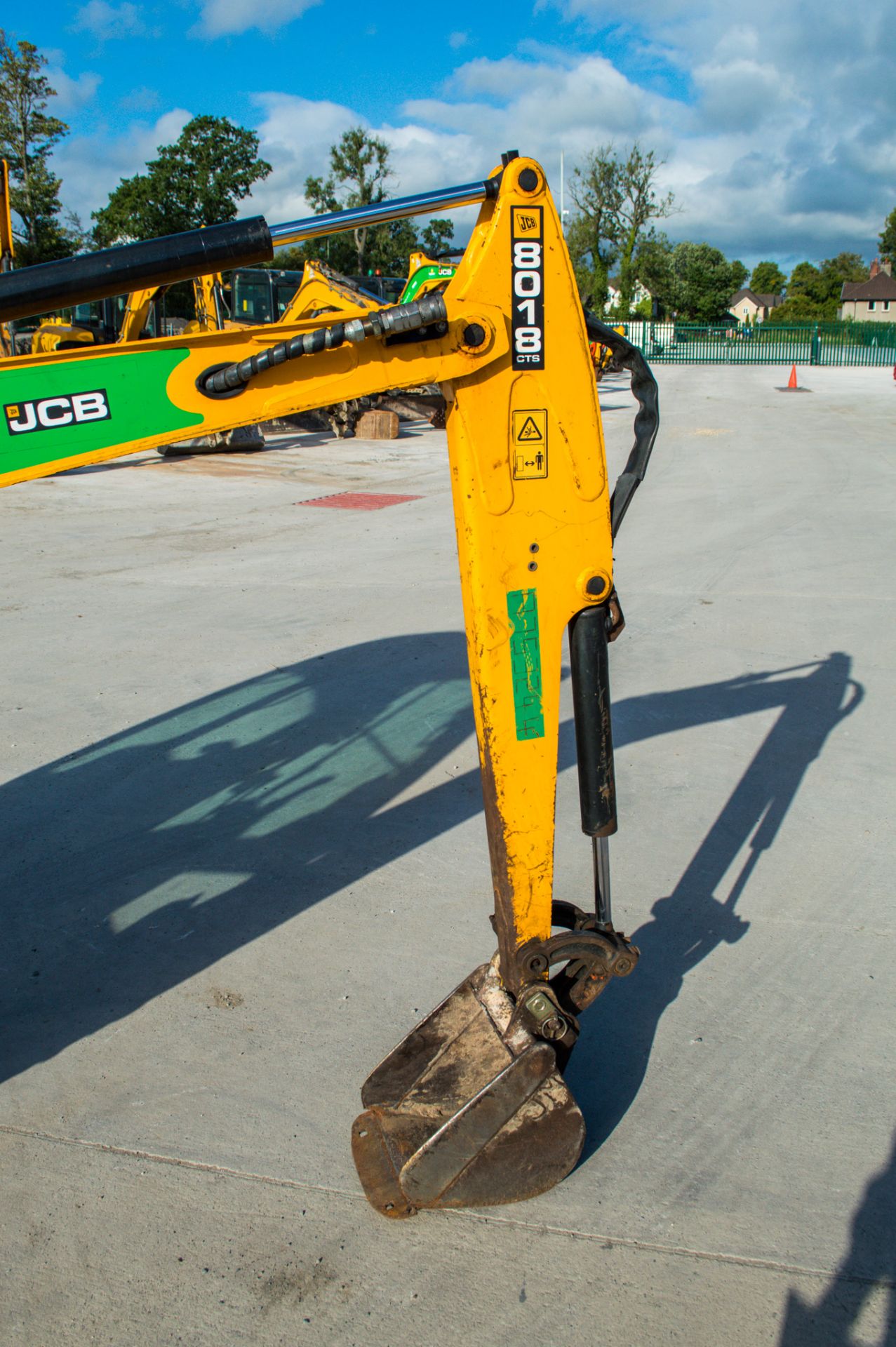 JCB 8018cts 1.8 tonne rubber tracked mini excavator Year: 2016 S/N: 97411 Recorded Hours: 1603 - Image 12 of 19