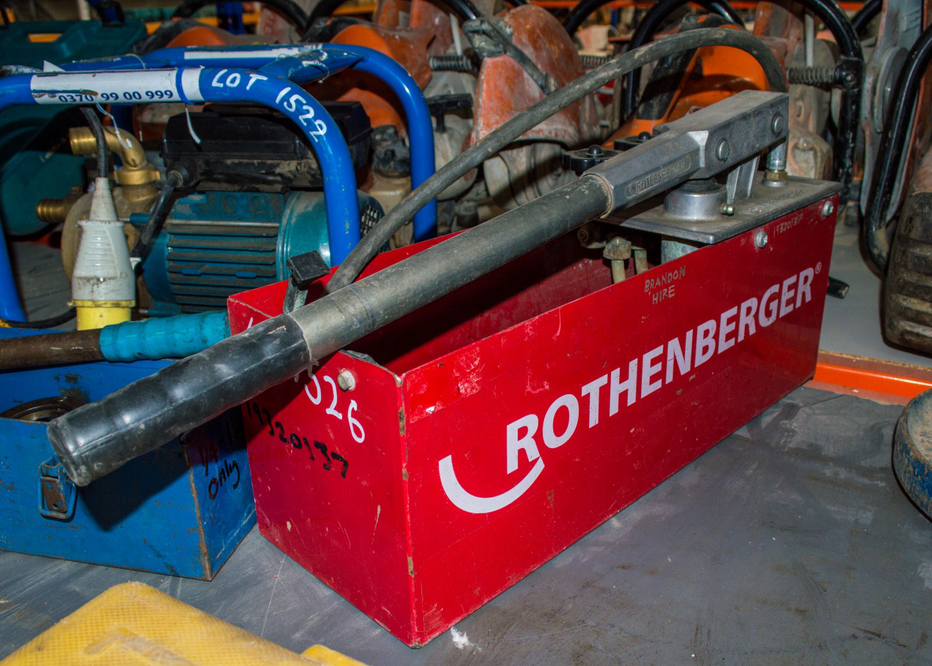 Rothenberger manual pressure tester>br> 19320137