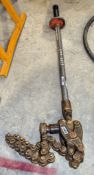 Ridgid chain pipe cutter 19197002