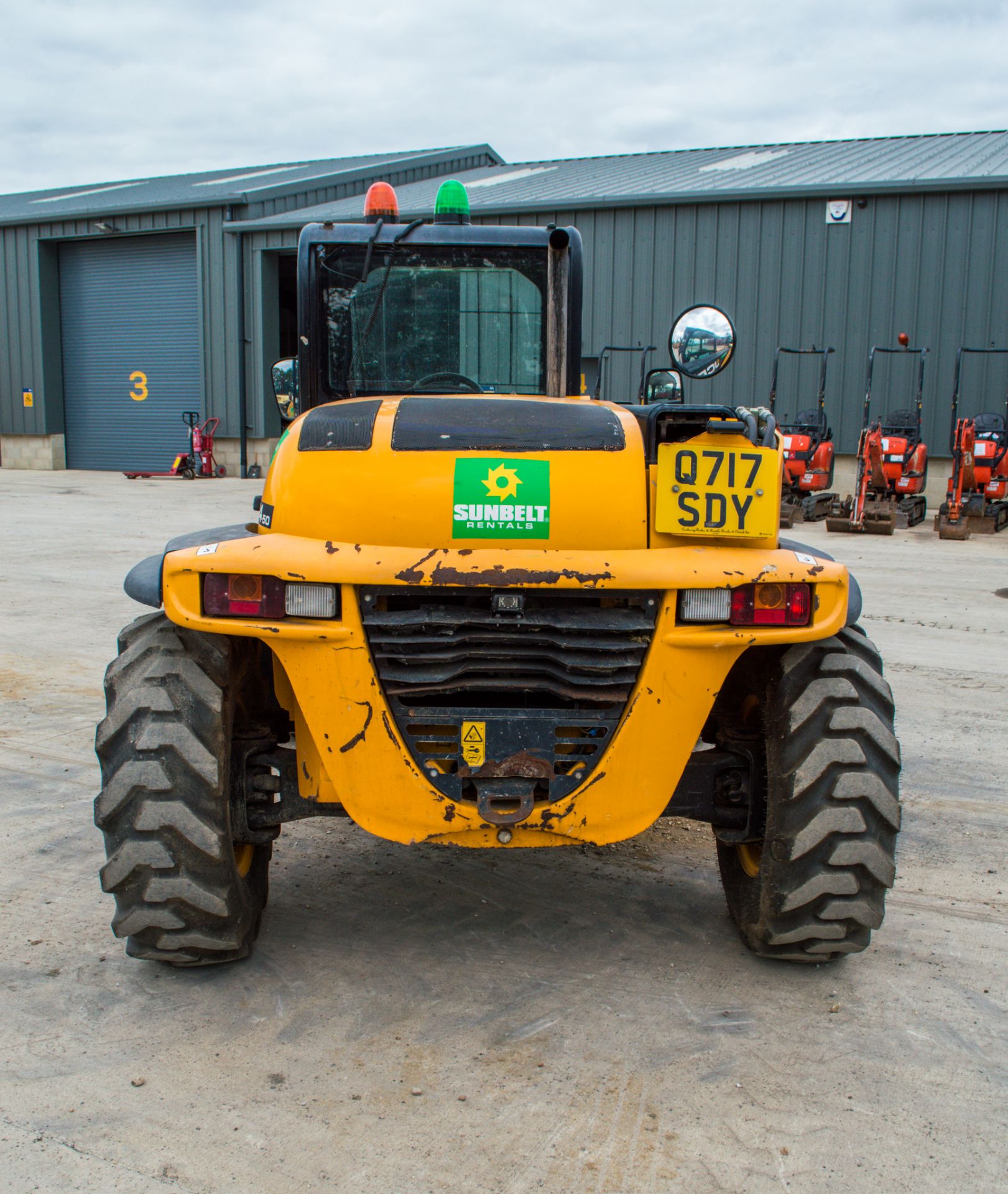 JCB 524-50 5 metre telescopic handler Year: 2012 S/N: 1419428 Recorded Hours: 3294 ** Reverse will - Image 6 of 19