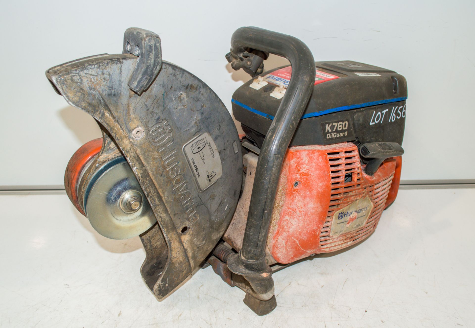 Husqvarna K760 petrol driven cut off saw HUS0140