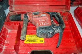 Hilti TE56 110v SDS rotary hammer drill c/w carry case ** Cord cut off ** 03181506