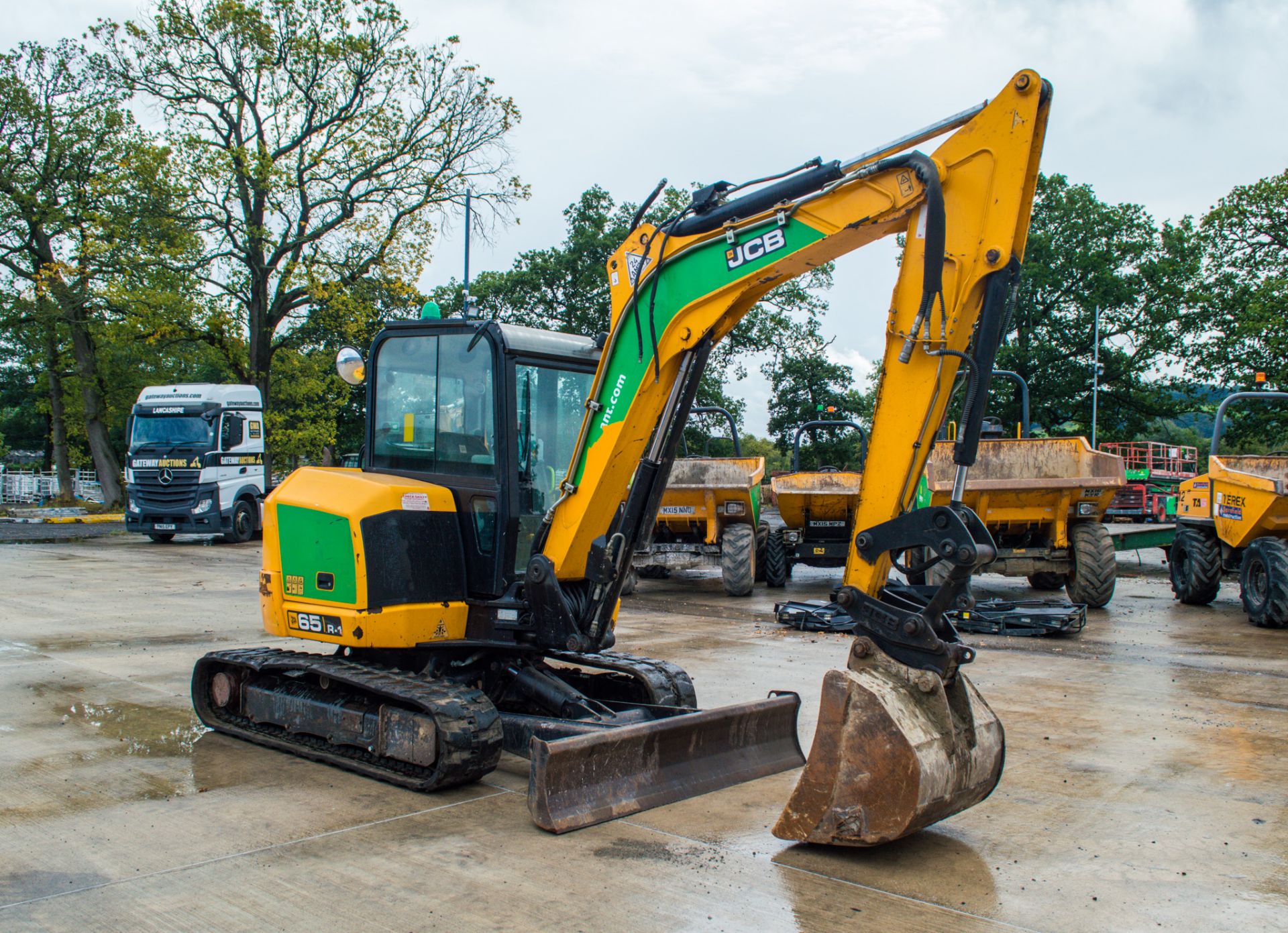 JCB 65R-1 6.5 tonne rubber tracked midi excavator Year: 2015 S/N: 914111 Recorded Hours: 478 - Image 2 of 20