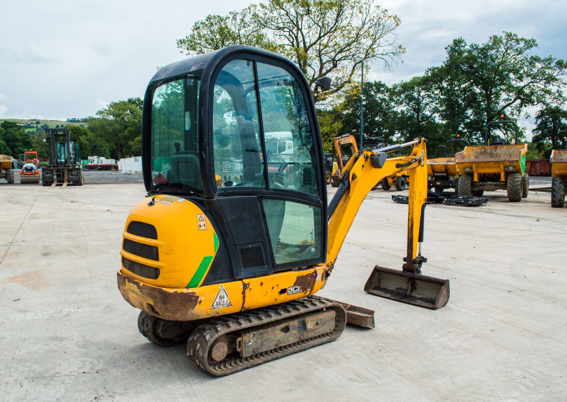 JCB 8016 CTS 1.6 tonne rubber tracked mini excavator Year: 2014 S/N: 71584 Recorded Hours: 2465 - Image 3 of 21