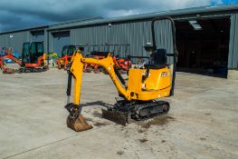 JCB 8008cts 0.8 tonne rubber tracked micro excavator Year: 2018 S/N: 749839 Recorded Hours: 912