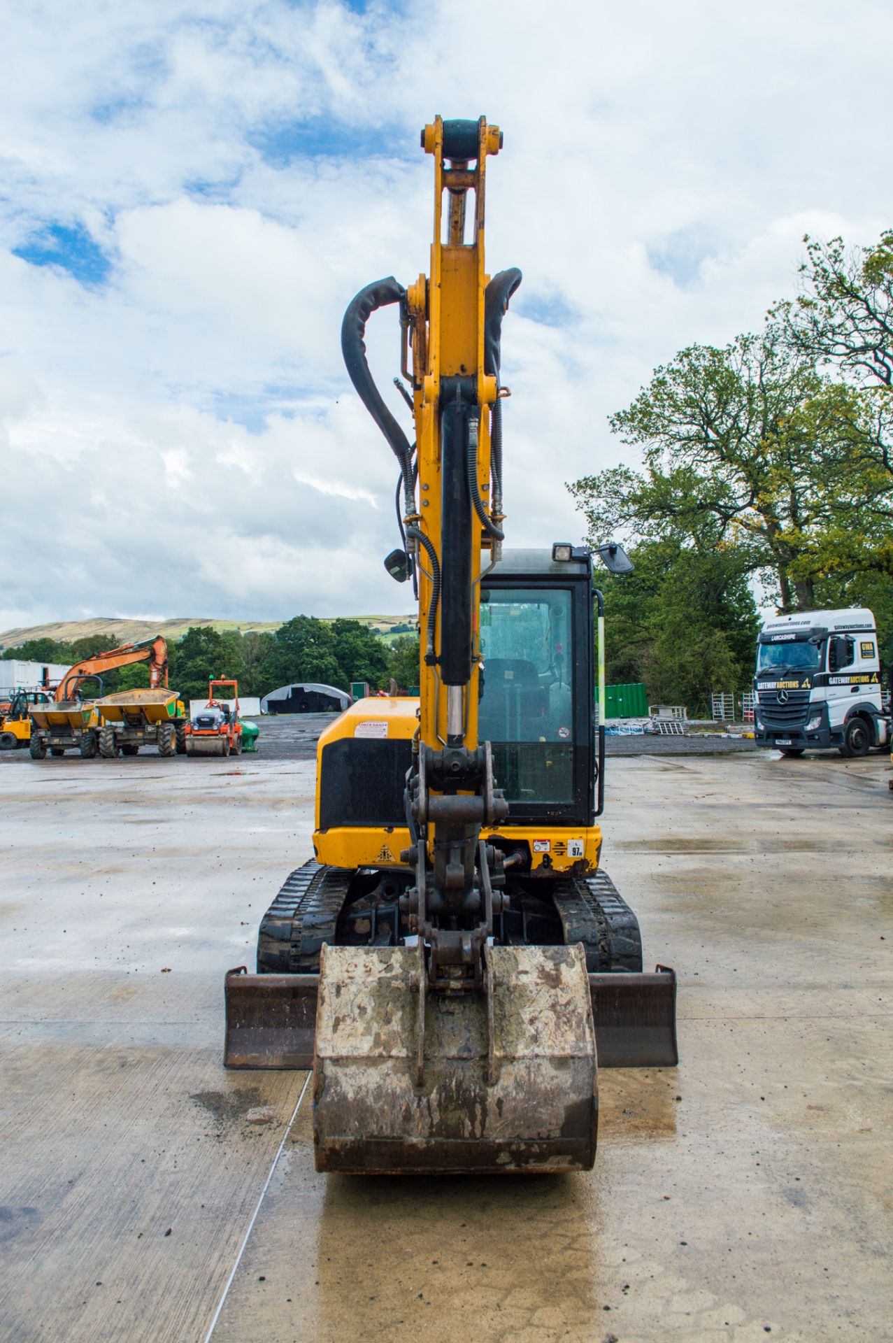 JCB 65R-1 6.5 tonne rubber tracked midi excavator Year: 2015 S/N: 914111 Recorded Hours: 478 - Image 5 of 20