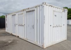 24 ft x 9 ft steel anti vandal welfare site unit Comprising of: canteen area, drying room, office,
