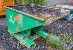 Steel tipping skip A696805