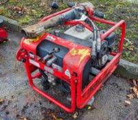 Belle petrol driven hydraulic power pack c/w hydraulic breaker ** Pull cord loose ** BEL0157