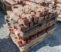 Pallet of trench box struts