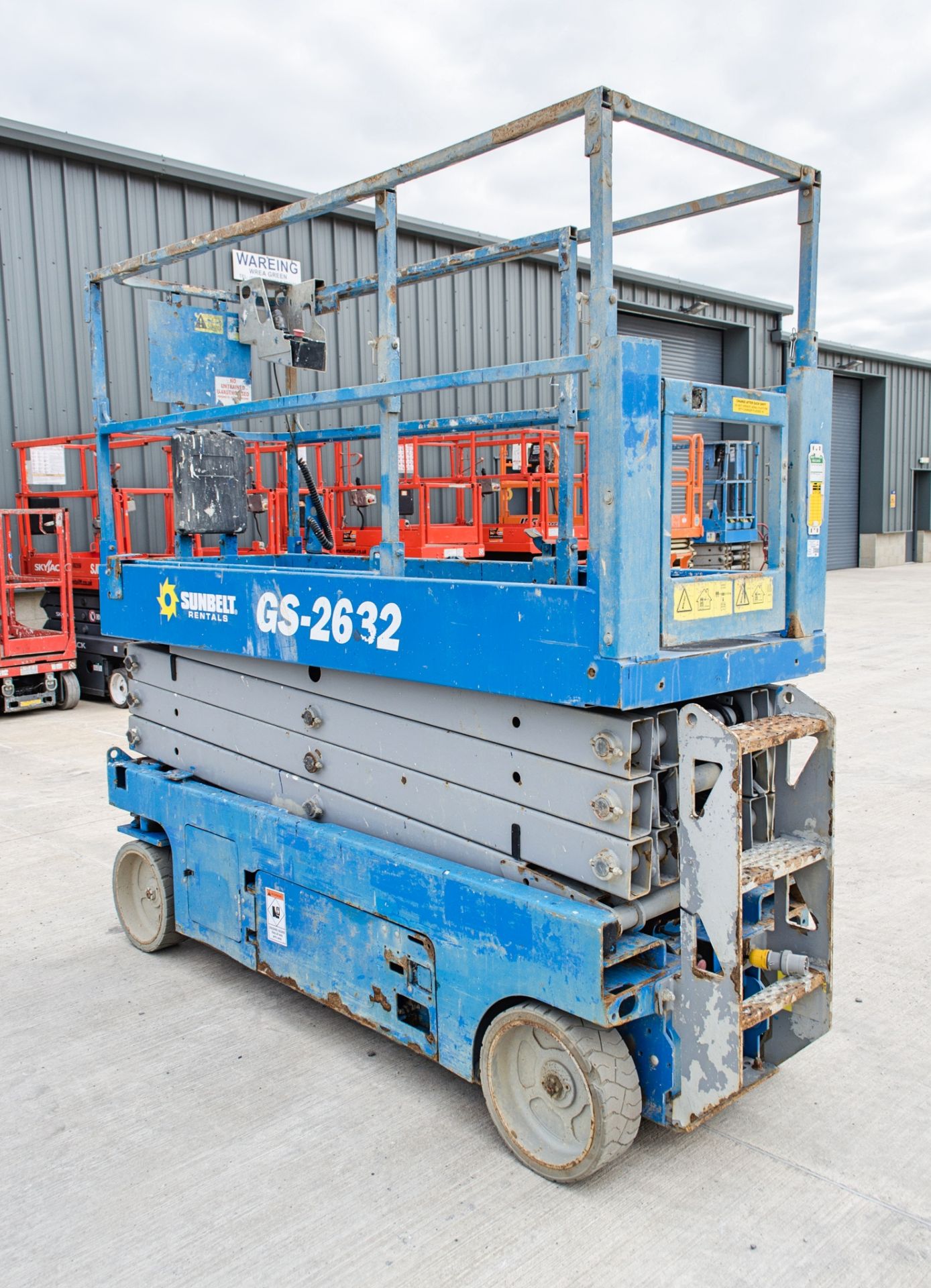 Genie GS2632 battery electric scissor lift Year: 2016 Recorded Hours: 246 PF2147 - Image 2 of 8