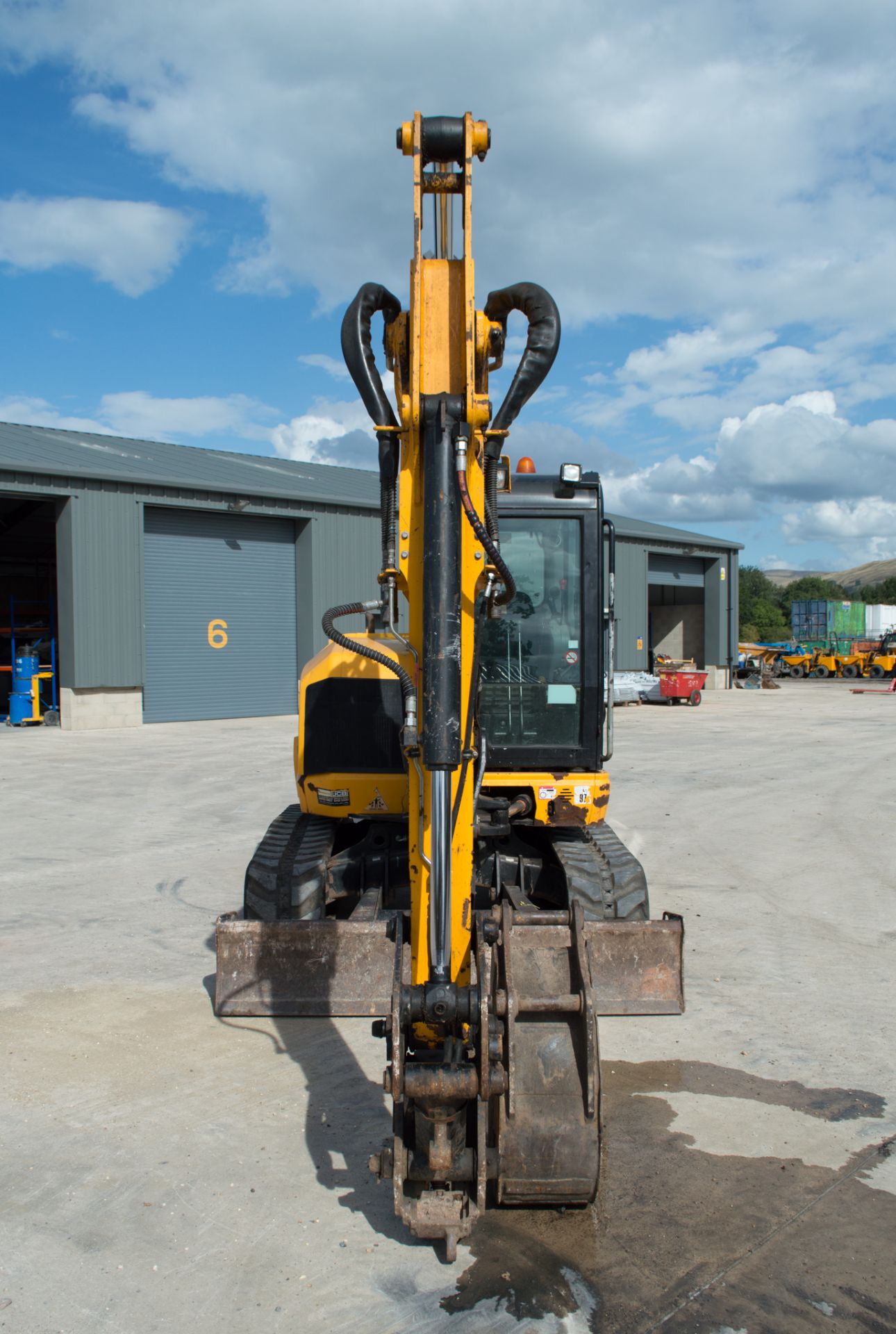 JCB 65R-1 6.5 tonne rubber tracked midi excavator  Year: 2015 S/N: 914068 Recorded Hours: 2673 - Image 5 of 22