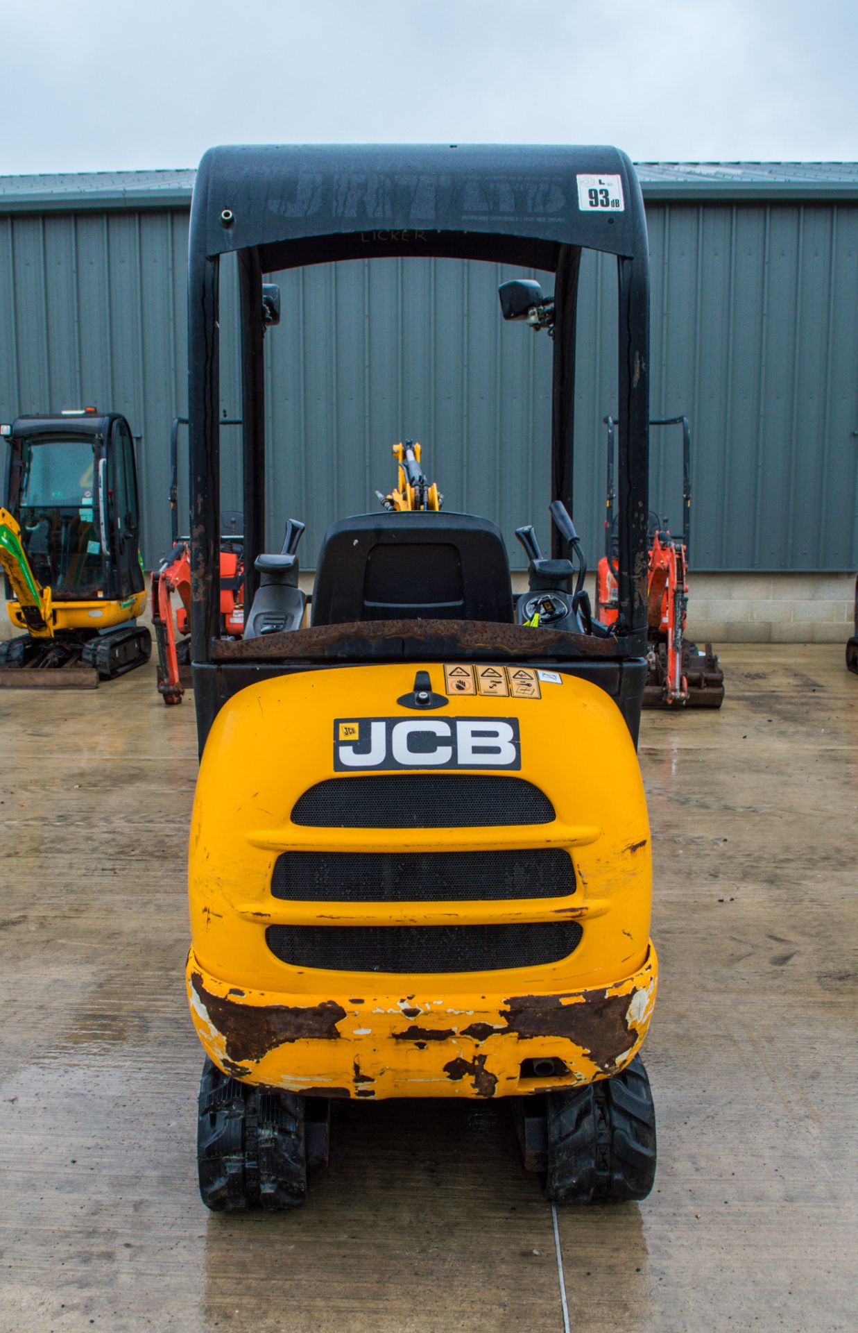 JCB 8018 CTS 1.8 tonne rubber tracked mini excavator Year: 2015  S/N: 34636 Recorded Hours: 1780 - Image 6 of 23