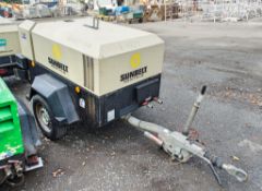 Ingersoll Rand 7/41 diesel driven mobile air compressor Year: 2013 S/N: 432043 Recorded Hours: 727