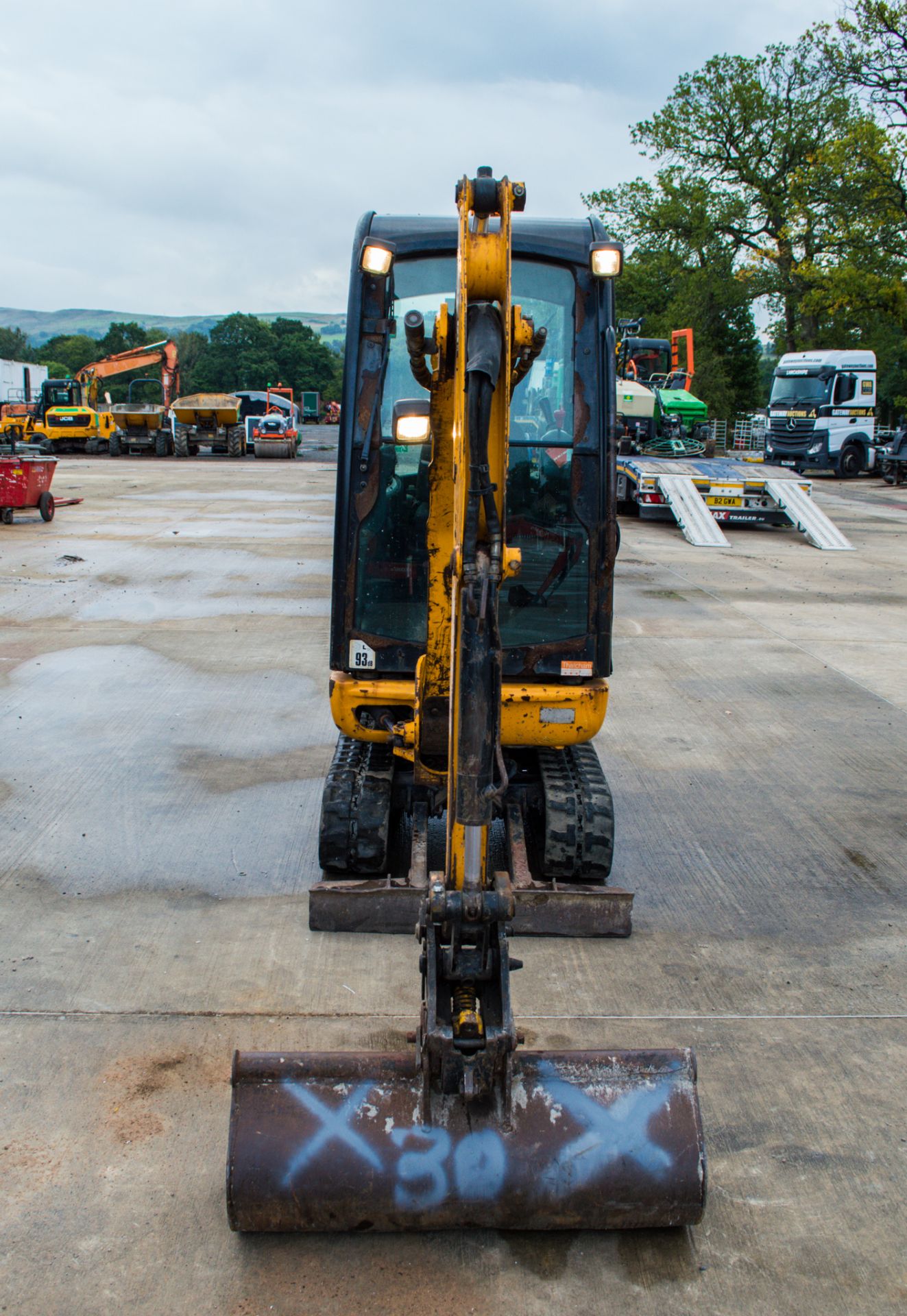 JCB 8018 CTS 1.8 tonne rubber tracked mini excavator Year: 2014 S/N: 33829 Recorded Hours: 3172 - Image 5 of 21