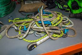 Quantity of personnel safety lanyards